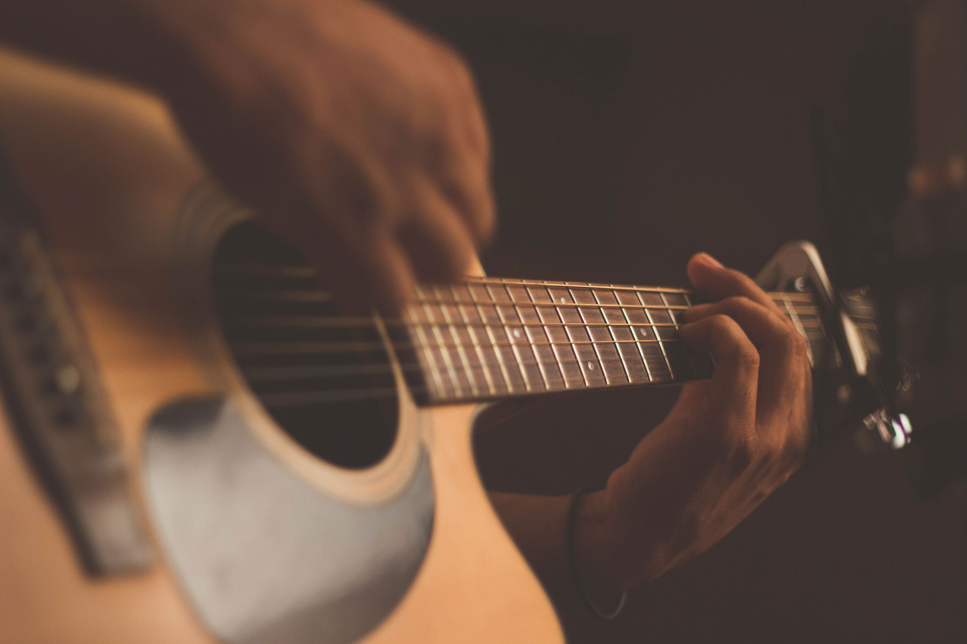 campamento guitarra